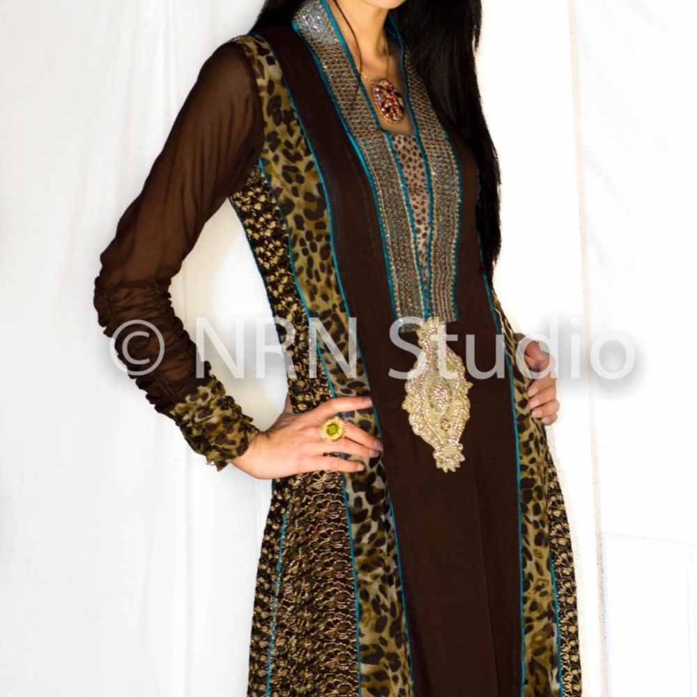 Pakistani Indian party wear desi dress clothes M